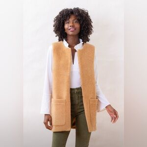 Lafayette Vest in Sherpa Fleece